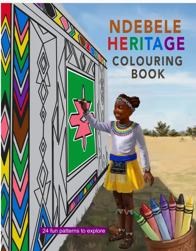 Book cover for colouring book